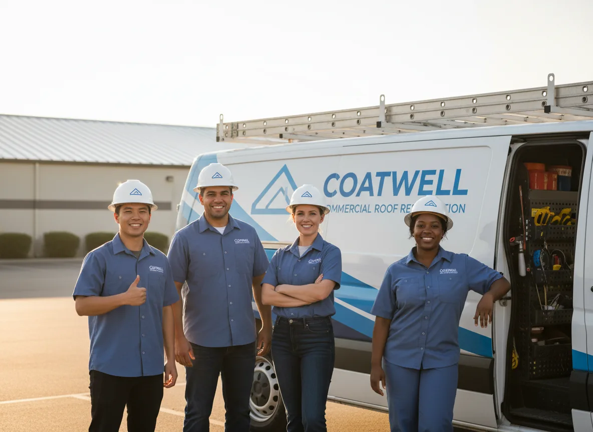 Commercial roof coating company in Lehigh, KS